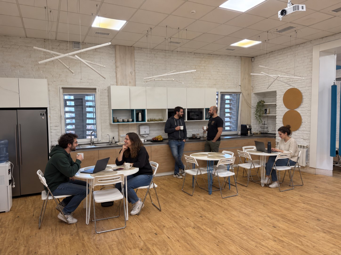 Talentbyte colleagues working together in the Lviv office